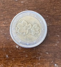 Moneta euro finlandia - euro, 2001