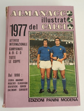 ALMANACCO ILLUSTRATO CALCIO 1977 - PANINI - 501 PAGINE, COPERTINA RIGIDA