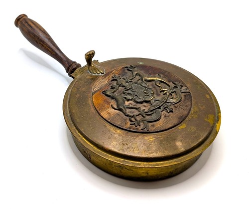 Scaldaletto vintage ottone - scaldaletto,