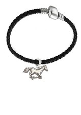 Charm z44 cavallo corsa fine - charm,
