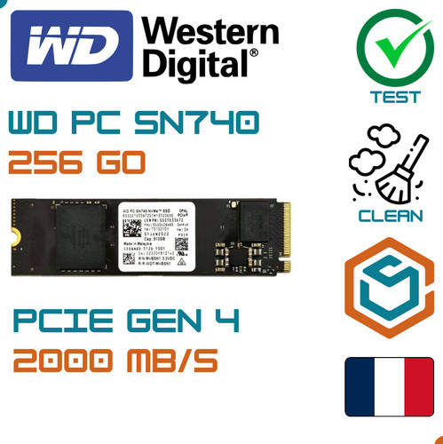 Ssd nvme 256go western digital - nvme,