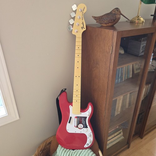 Rockband red fender precision - fender,