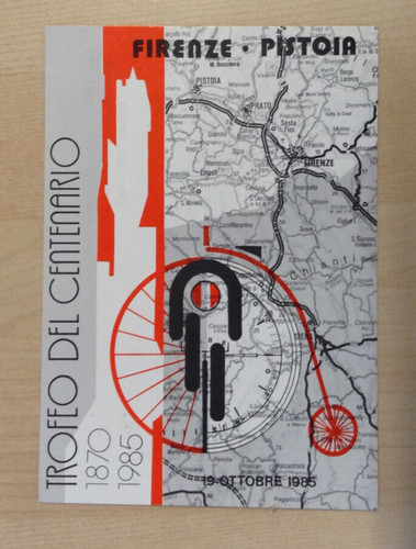 Cartolina commemorativa trofeo - cartolina,