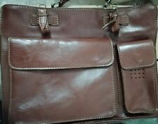 Borsa Vintage In Pelle Cuoio da Uomo Porta Documenti 