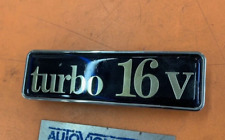 82443633 Scritta turbo 16V