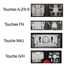 Touche Clavier FR pour LENOVO ThinkPad L13 Gen3 Gen4 Gen5 Yoga / X13 Gen3