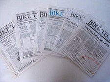 ~ Rivista CICLISMO Vintage Bike Tech Newsletter 1982 - 1988 - 30 volumi ~