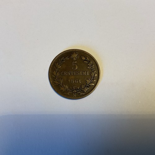 Centesimi 1861 napoli testa - 5,