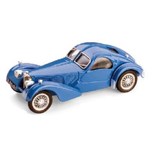 BUGATTI ATLANTIC 1938 BLUE 1:43 Brumm Auto d'Epoca Modellino Nuovo