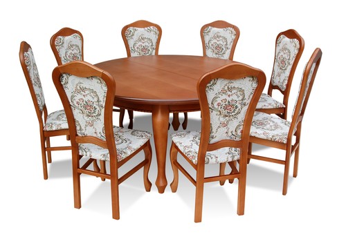 Tavolo rotondo classico legno