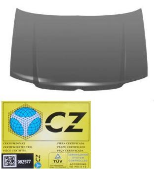 Cofano anteriore volkswagen - anteriore,