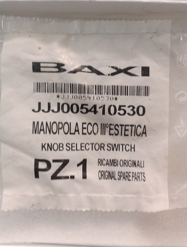 Baxi manopola iii - iii°, estetica