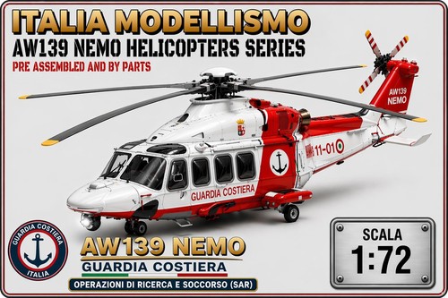 Modellismo aw 139 - 1:72, aw-139