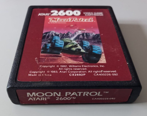 Jeu atari 2600 moon patrol - "moon, patrol"