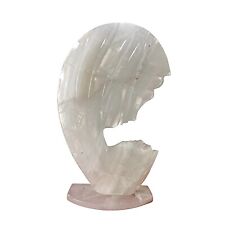 Madonna con Bambino Scultura da Tavolo Onice Bomboniera Arte Giubileo H 25cm