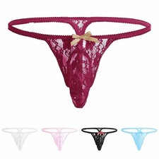 Stylish Men's Lace G String