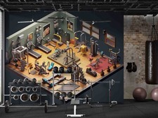 Tapis Roulant Palestra 3D