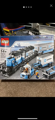 Lego trains treno maersk - trains,