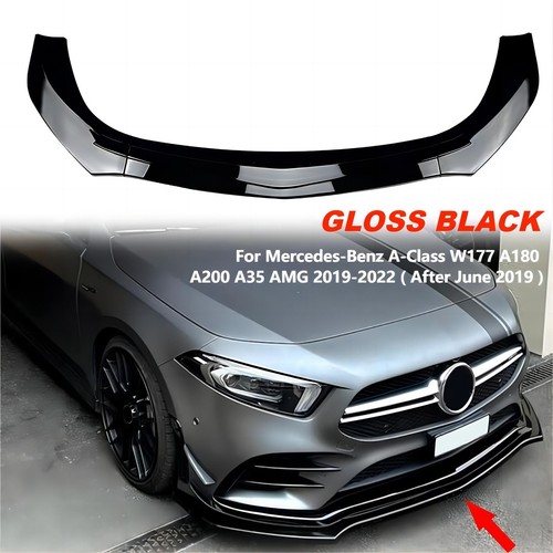 Front bumper splitter lip - bumper,