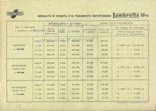 DEPLIANT BROCHURE LISTINO