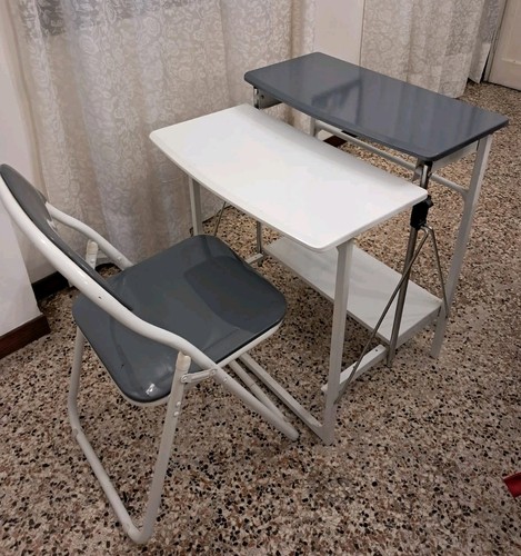 Scrivania pieghevole con sedia - pieghevole,
