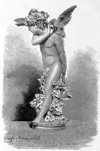 Incisione antica cupido - incisione,
