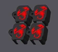 Cover Bobina Abarth 500/595/695 CON LOGO & Motori T-jet 1400 Varie Colorazioni