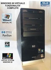 EMULATORE WINDOWS 98 HP PAVILION a6345it - AMD 64X2 - 2 GB RAM - TESTATO OTTIMO