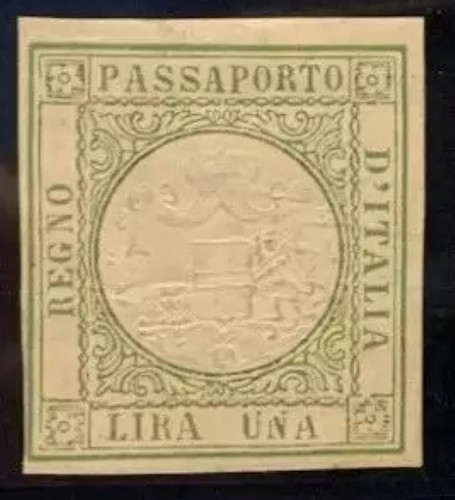 Italia raro francobollo - italia,