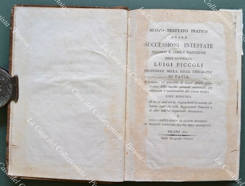 Diritto napoleone 1810 - -,