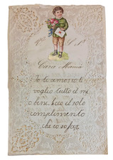 ANTICA LETTERA LETTERINA FINE