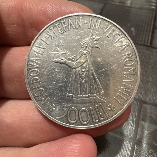 Moneta romania 500 - moneta, 1941
