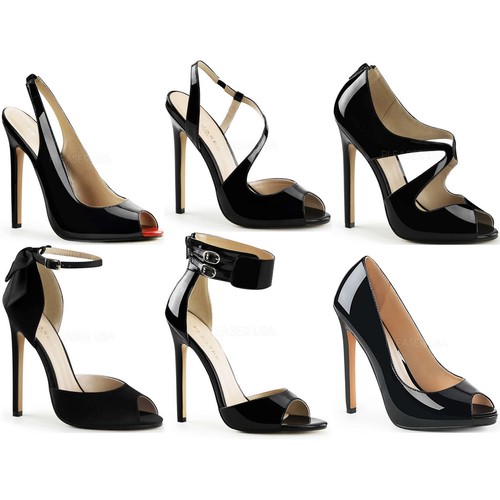 Pleaser decolte slingback