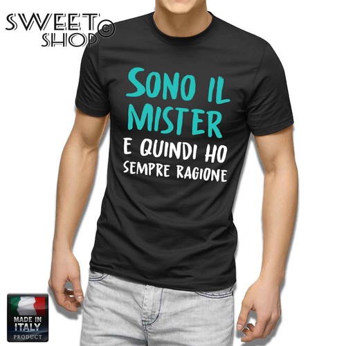 Shirt maglietta mister - maglietta,