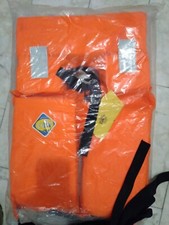 GIUBBOTTO GIUBBINO DI SALVATAGGIO SALVAGENTE 100 N ENTRO 6 MIGLIA ADULTO BAMBINO