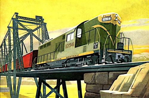 Grand trunk western emd gp9 - grand,
