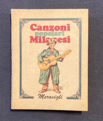 Vintage libro canzoni popolari - canzoni,