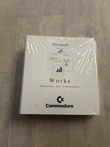 Microsoft works commodore - works,