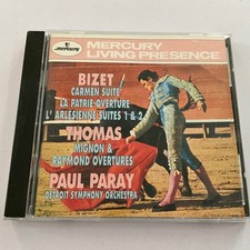Mercury Living Presence Bizet Carmen Suite Thomas Mignon Overtures CD