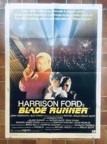 Manifesto blade runner ed - blade, 1°