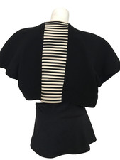 Giacca nera in neoprene