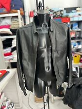 Sottotono Giacca In Pelle Uomo Man TgL Nero LLV1164