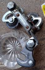 VECCHIO DERAGLIATORE POSTERIORE CAMPAGNOLO VALENTINO EXTRA CAMBIO BICI OBSOLETO