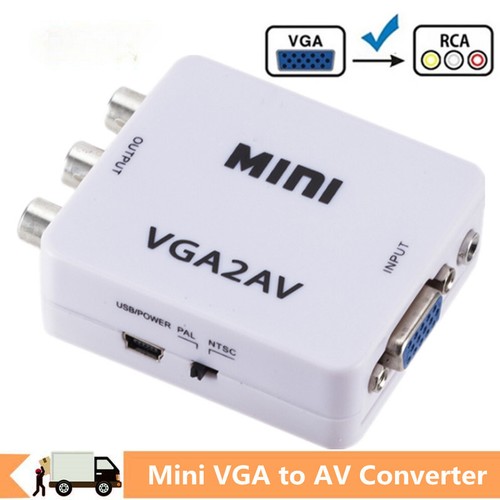 Mini convertitore vga av - mini,