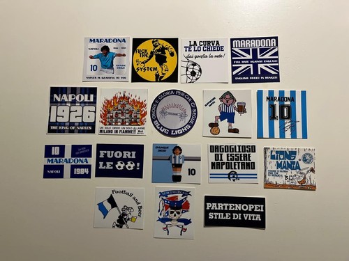 Napoli adesivi ultras - napoli, 17