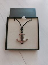 Collana uomo acciaio inox Steel Ancora ragazzo idea regalo 