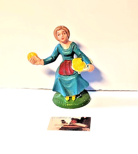 Pastore figurino per presepe - figurino,