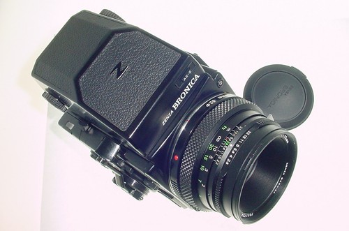 Bronica etrsi fotocamera - fotocamera, medio