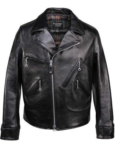 Giacca pelle moto - , uomo