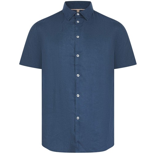 Camicia lino manica corta - di,